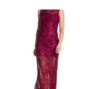 Cocktail sequin long dress